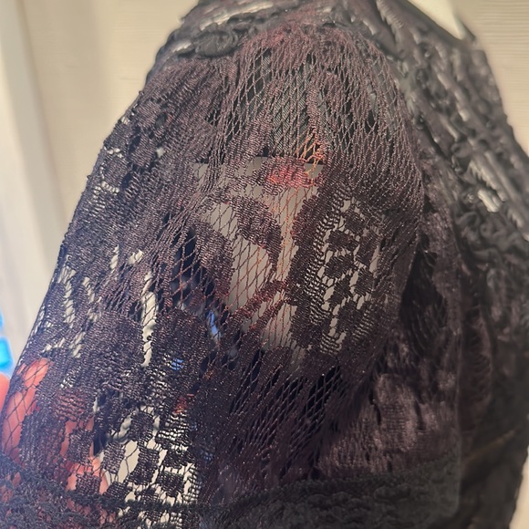 Vintage HW Collections Black Lace Dress - Picture 4 of 11